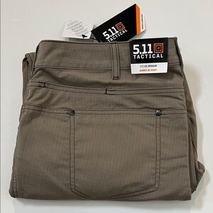 5.11 Tactical Cirrus Pants Women's 20 Regular Stone Ripstop Stretch New 40x32
